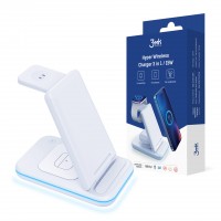 Аксесуари - 3mk Hyper Wireless Charger 3in1 15W