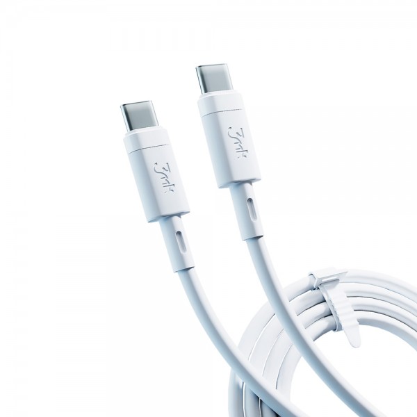 Аксесуари - 3mk Hyper Silicone Cable Type-C to Type-C 60W 3A
