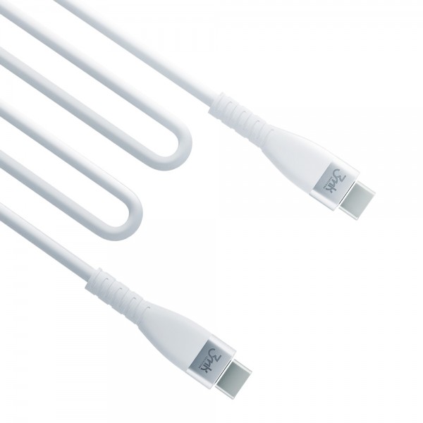 Аксесуари - 3mk Hyper Silicone Cable Type-C to Type-C 60W 3A