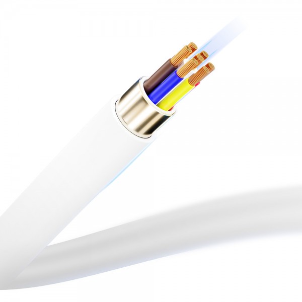 Аксесуари - 3mk Hyper Silicone Cable Type-C to Type-C 60W 3A