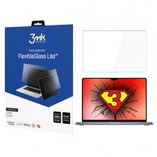 Небитке гібридне скло для MacBook Pro 14.2 дюйма, M1 / M2 / M3, 2021 / 2023, Retina - 3mk FlexibleGlass Lite