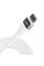 Аксесуари - 3mk Hyper Silicone Cable Type-C to Lightning 20W 3A White