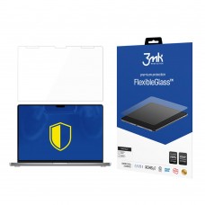 Небий гібридне скло для MacBook Pro 16.2 inch, M1 / M2, 2021 / 2022, Retina - 3mk FlexibleGlass