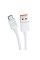 Аксесуари - 3mk Hyper Cable A to C 1.2m 5A White