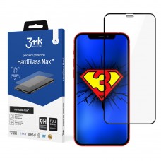 Армоване загартоване скло для iPhone 12 Pro Max - 3mk HardGlass Max