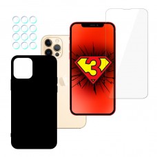 iPhone 13 Pro SET - 3mk FlexibleGlass, 3mk Matt Case, 3mk Protection Lens