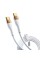 Аксесуари - 3mk Hyper Silicone Cable C to C 2m 100w White