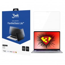 Неб'ється гібридне скло для Macbook Pro 13 дюймів, M1 / M2, 2020 / 2022, Retina - 3mk FlexibleGlass Lite