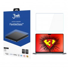 Небий гібридне скло для MacBook Pro 14.2 inch, M1 / M2 / M3, 2021 / 2023, Retina - 3mk FlexibleGlass